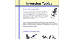 Desktop Screenshot of inversiontable.com